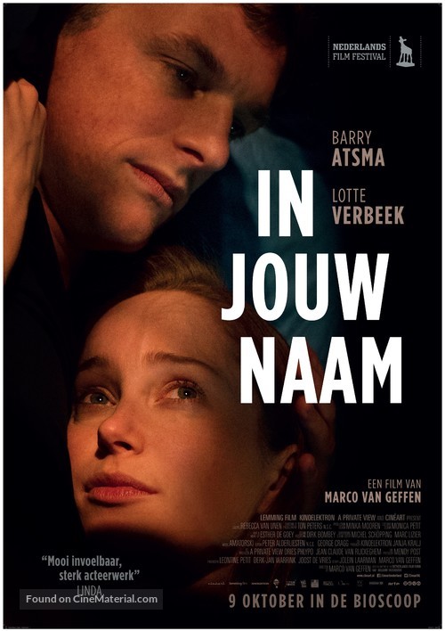 In jouw naam - Dutch Movie Poster