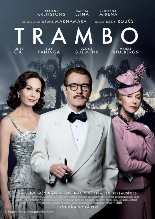 Trumbo - Latvian Movie Poster
