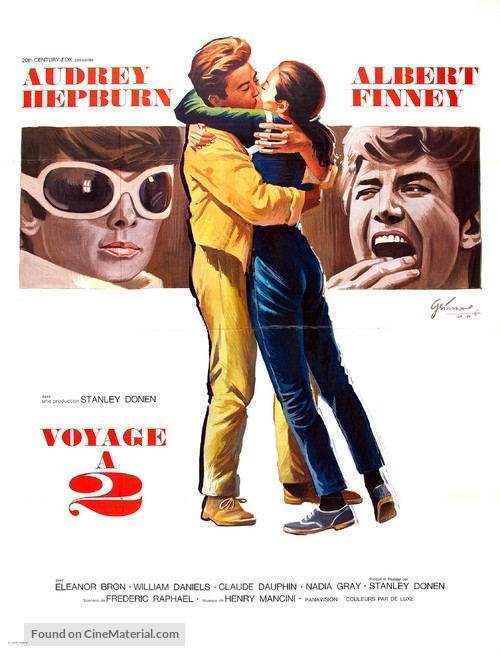 Two for the Road - French Movie Poster