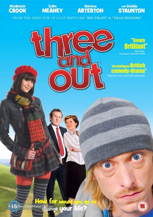 Three and Out - British DVD movie cover