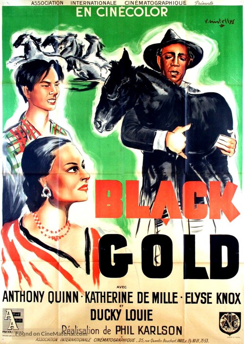 Black Gold - French Movie Poster