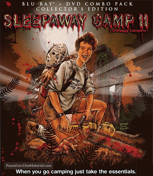 Sleepaway Camp II: Unhappy Campers - Blu-Ray movie cover