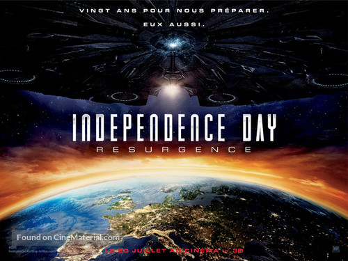 Independence Day: Resurgence - French Movie Poster