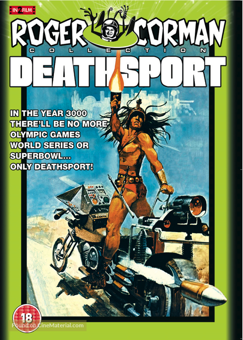 Deathsport - British DVD movie cover