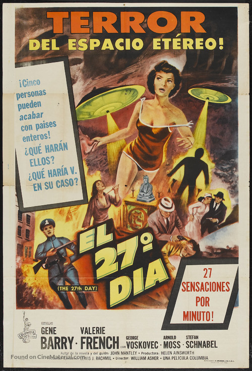 The 27th Day - Argentinian Movie Poster