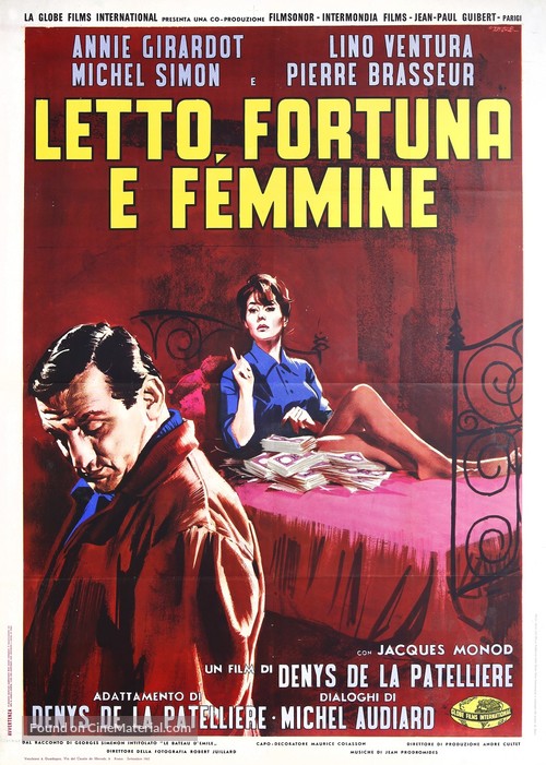 Le bateau d&#039;&Eacute;mile - Italian Movie Poster