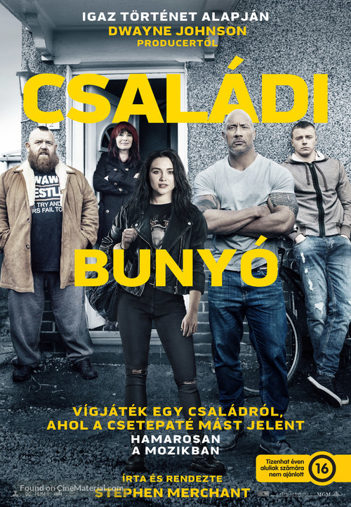 Fighting with My Family - Hungarian Movie Poster