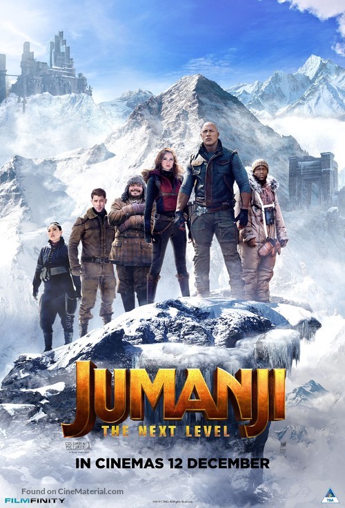 Jumanji: The Next Level - South African Movie Poster