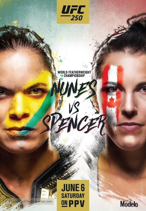 UFC 250: Nunes vs. Spencer - Movie Poster