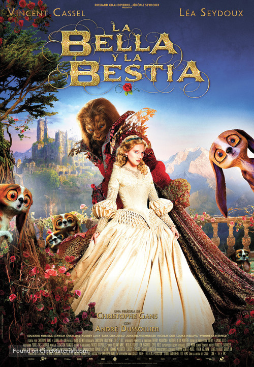 La belle &amp; la b&ecirc;te - Spanish Movie Poster