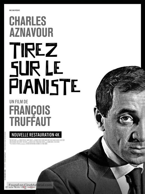 Tirez sur le pianiste - French Movie Poster