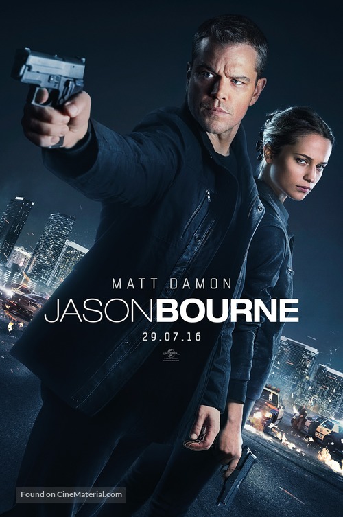 Jason Bourne - British Movie Poster