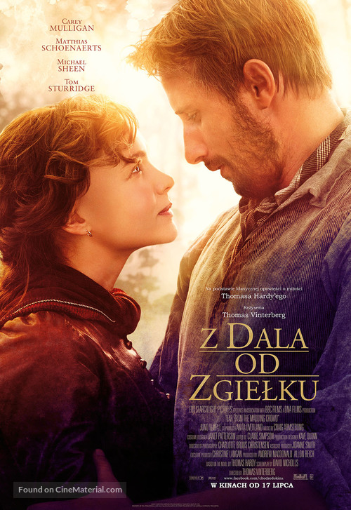 Far from the Madding Crowd - Polish Movie Poster