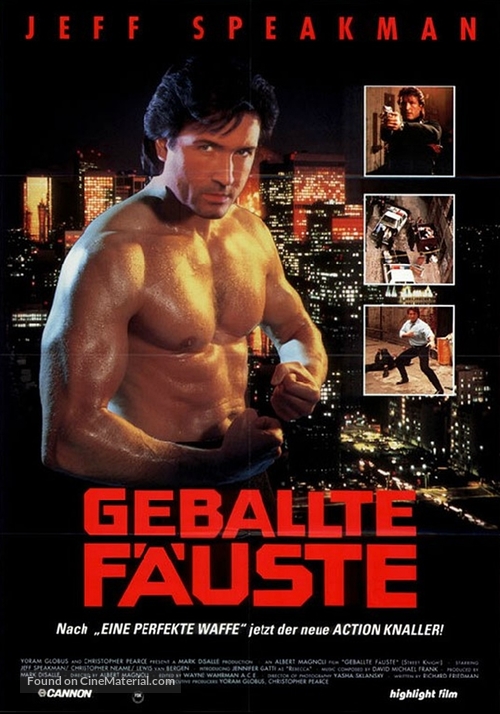 Street Knight - German Movie Poster