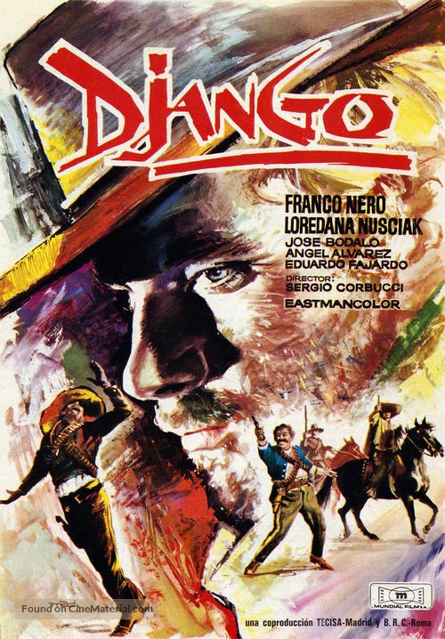 Django - Spanish Movie Poster