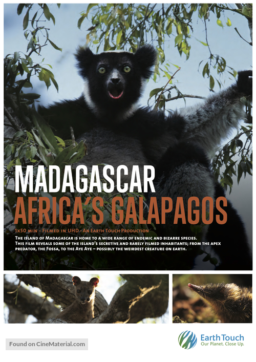 Madagascar: Africa&#039;s Galapagos - South African Movie Poster