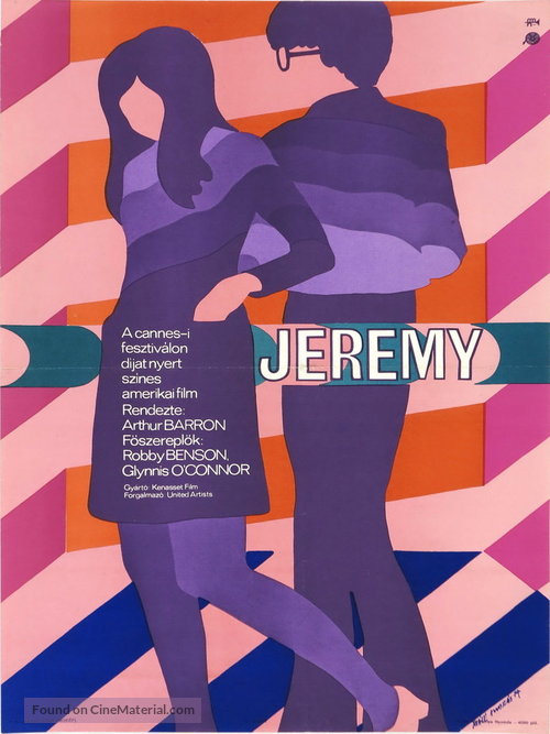 Jeremy - Hungarian Movie Poster