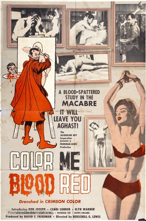 Color Me Blood Red - Movie Poster