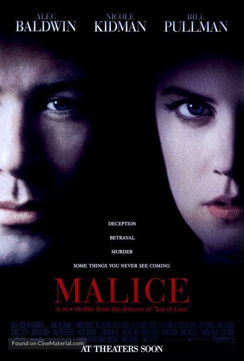 Malice - Movie Poster