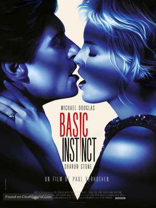 Basic Instinct - French Re-release movie poster