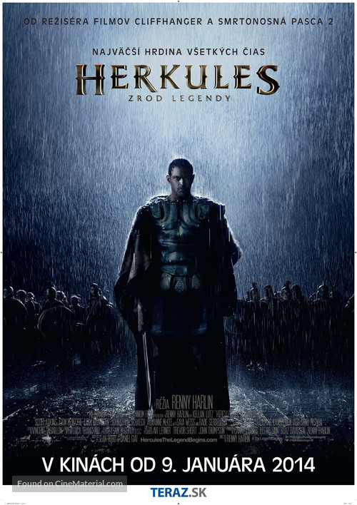 The Legend of Hercules - Slovak Movie Poster
