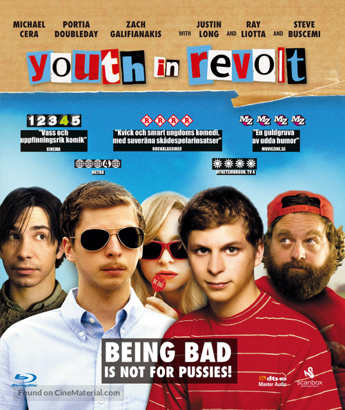 Youth in Revolt - Swedish Movie Cover