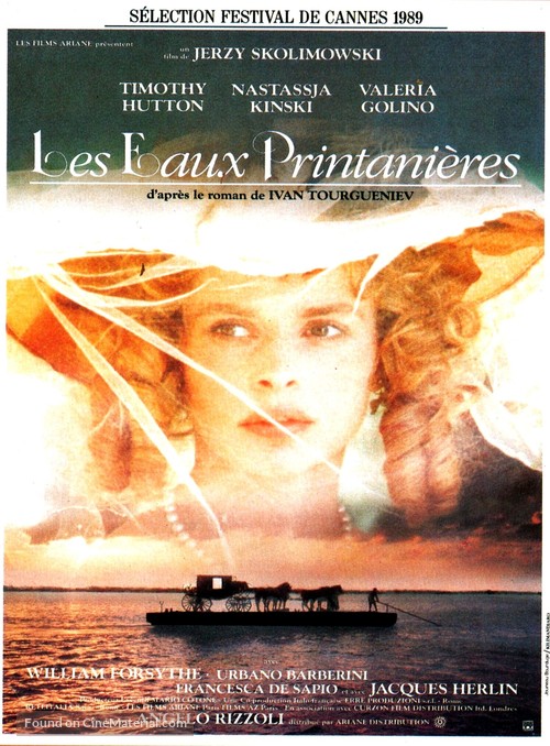 Torrents of Spring - French Movie Poster
