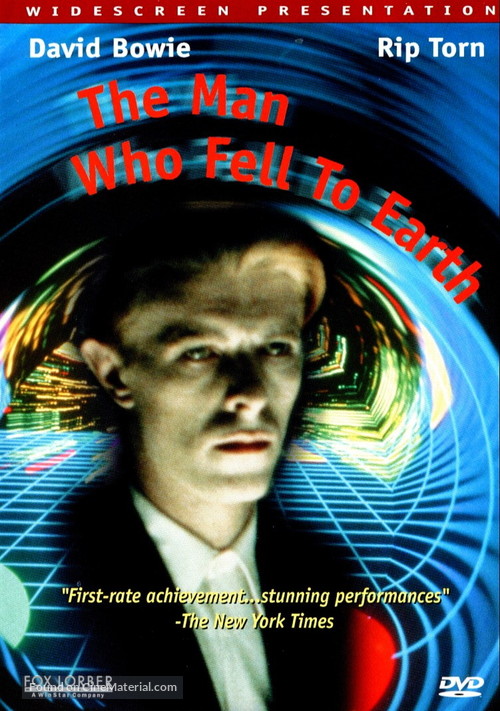 The Man Who Fell to Earth - DVD movie cover
