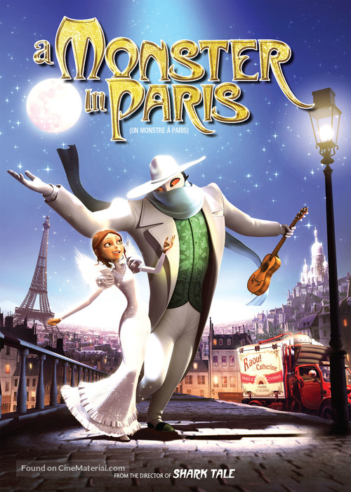 Un monstre &agrave; Paris - Canadian DVD movie cover