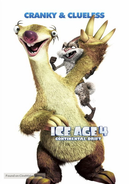 Ice Age: Continental Drift - Movie Poster