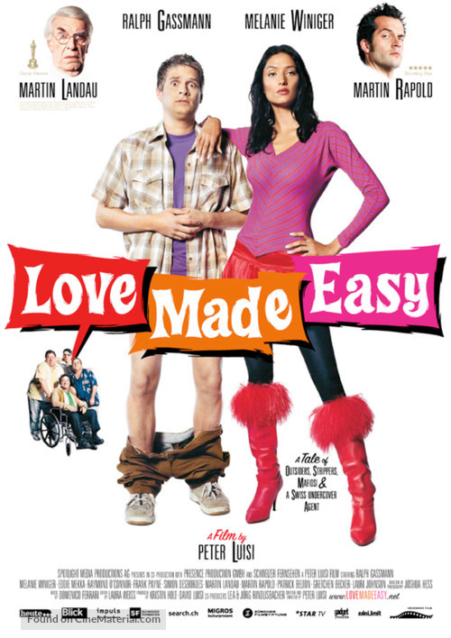 Love Made Easy - Swiss poster
