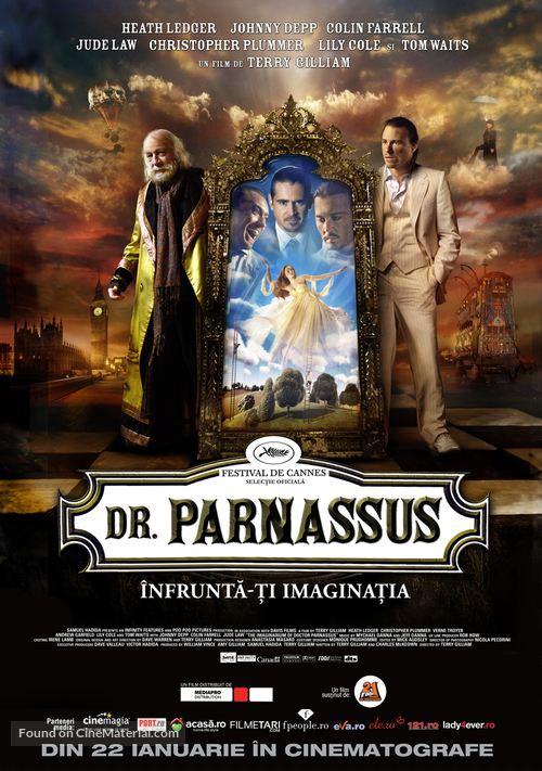 The Imaginarium of Doctor Parnassus - Romanian Movie Poster