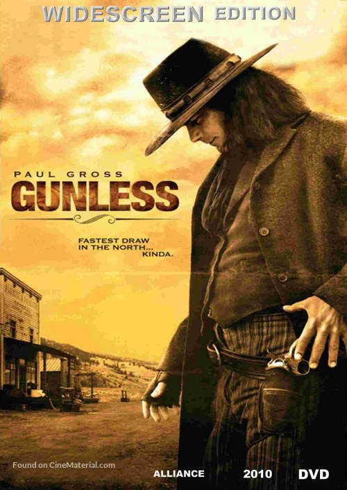 Gunless - DVD movie cover