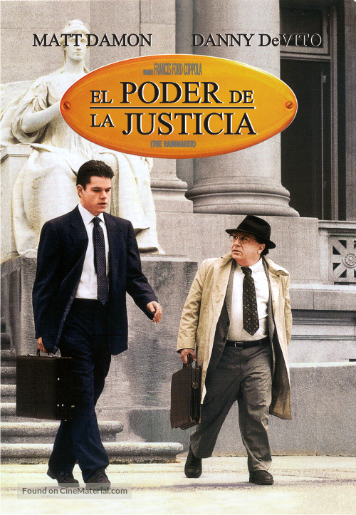 The Rainmaker - Argentinian DVD movie cover