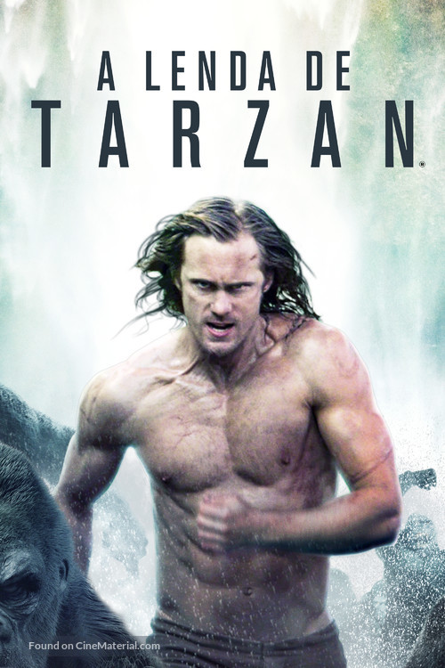 The Legend of Tarzan - Brazilian Movie Cover