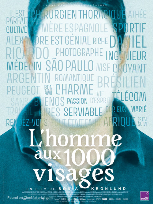 L&#039;Homme aux mille visages - French Movie Poster