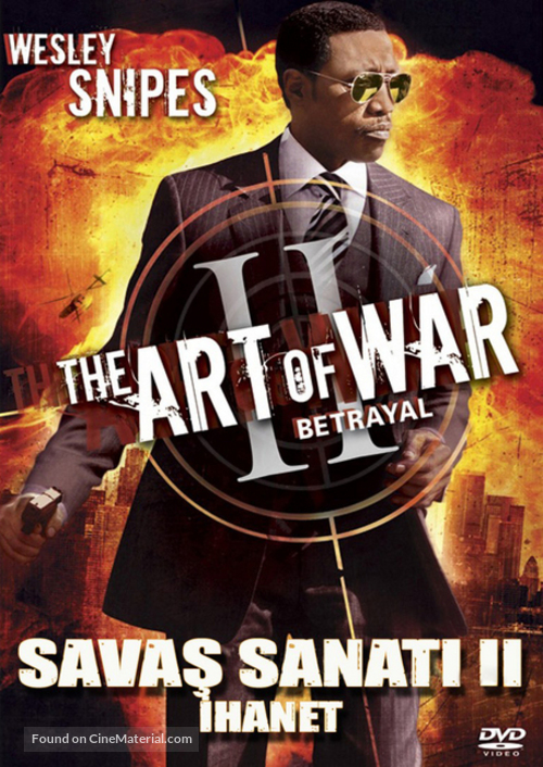 The Art of War II: Betrayal - Turkish DVD movie cover