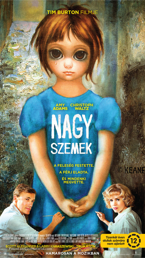 Big Eyes - Hungarian Movie Poster
