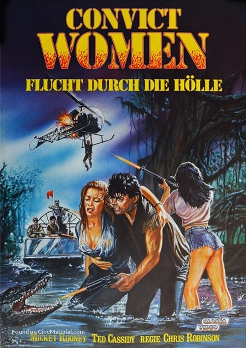 Thunder County - German Video release movie poster