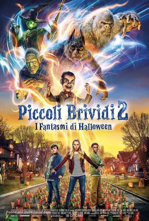 Goosebumps 2: Haunted Halloween - Italian Movie Poster