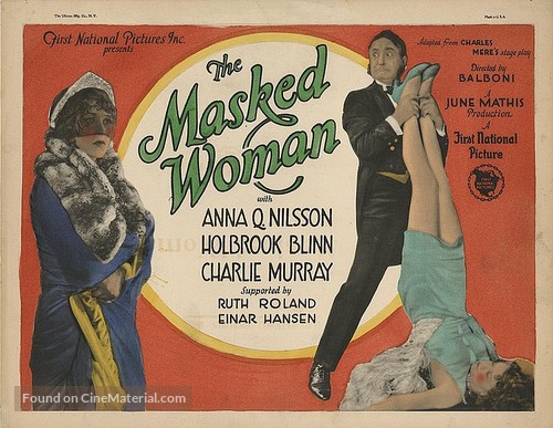 The Masked Woman - Movie Poster