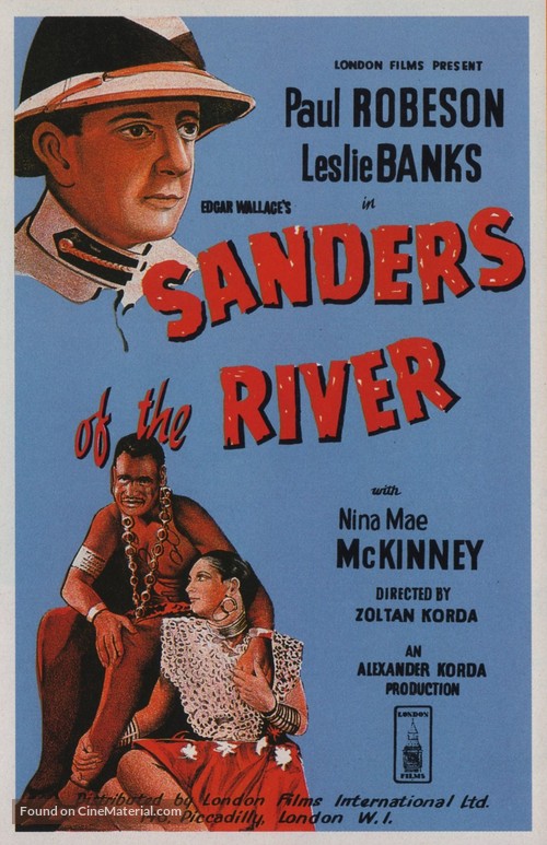 Sanders of the River - British Movie Poster