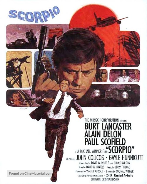 Scorpio - German Movie Poster