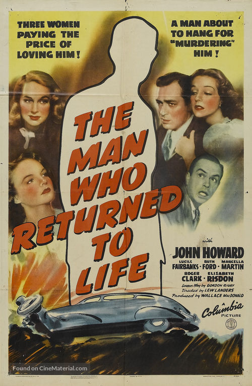 The Man Who Returned to Life - Movie Poster