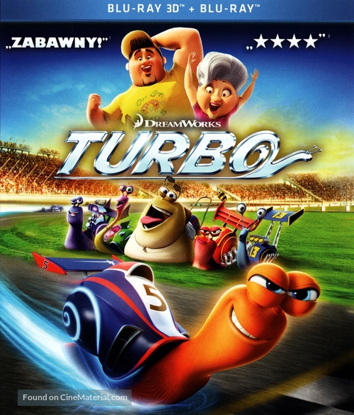Turbo - Polish Blu-Ray movie cover