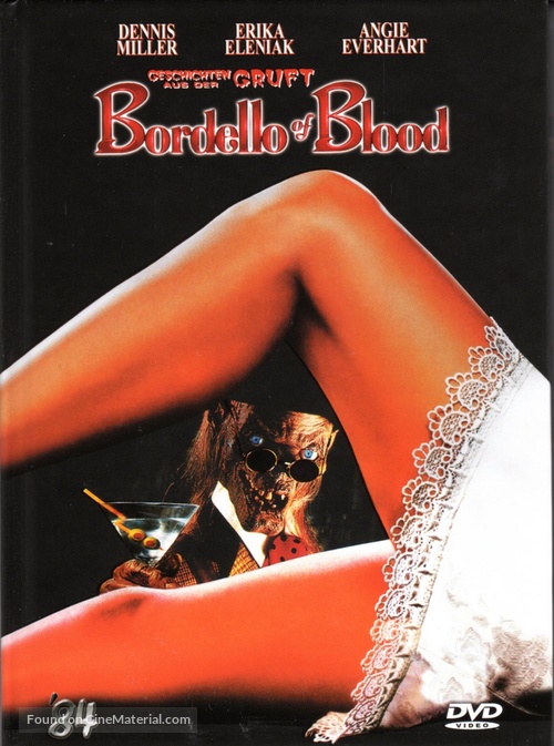 Bordello of Blood - German DVD movie cover