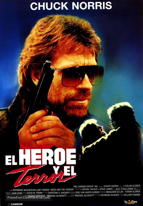 Hero And The Terror - Spanish Movie Poster