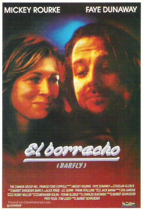 Barfly - Spanish Movie Poster