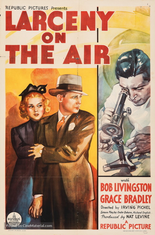 Larceny on the Air - Movie Poster