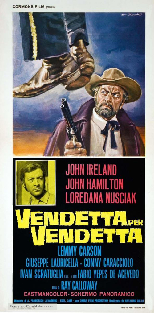 Vendetta per vendetta - Italian Movie Poster